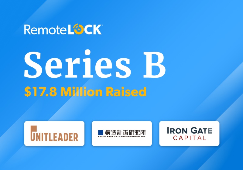RemoteLock Raises 17 8M In Series B Funding RemoteLock