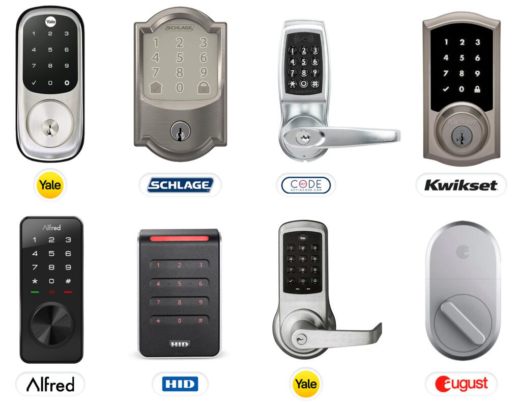 RemoteLock's list of compatible smart locks
