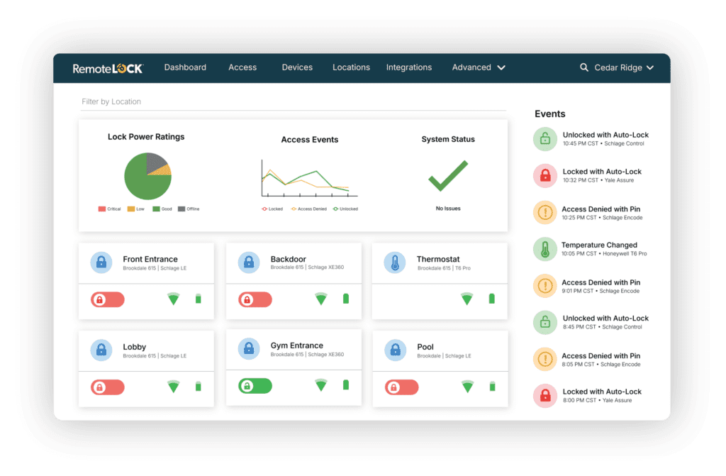 RemoteLock | Access-Centered Property Operations Software